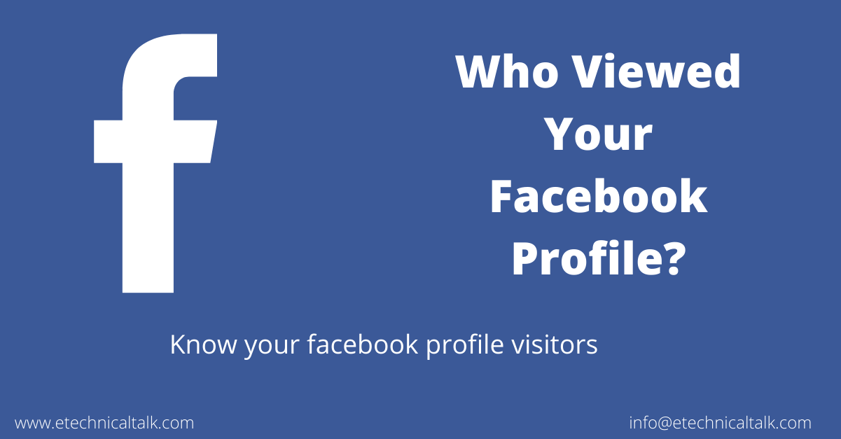 who visited my facebook profile
